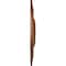 Ekena Millwork Traditional Ceiling Medallion (Fits Canopies up to 8 1/4"), 31 1/2"OD x 2 1/2"P, Polished Copper CM31TRPOS - alternate 2